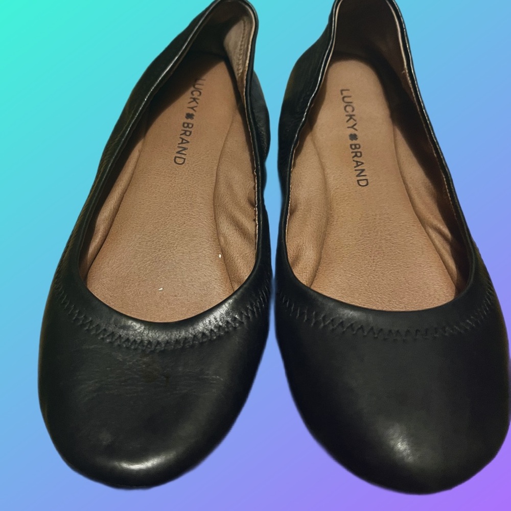 Lucky Brand Womens Emmie Ballet Flat black - Picture 4 of 4